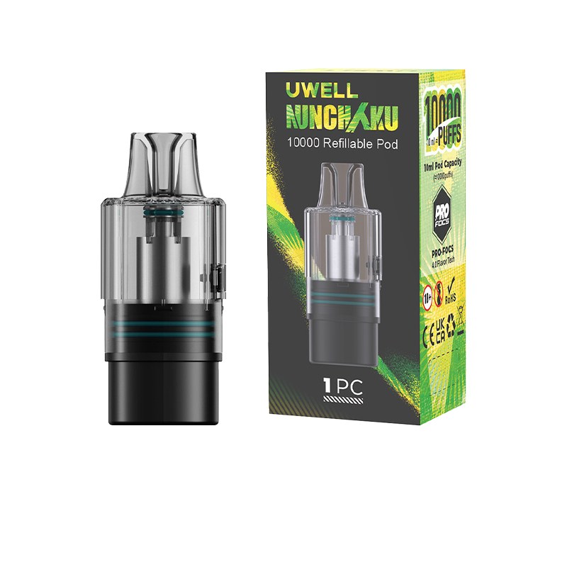 Cartouche Nunchaku Mini 0.8 ohm 10 ml (X1) - Uwell - Alliancetech.fr