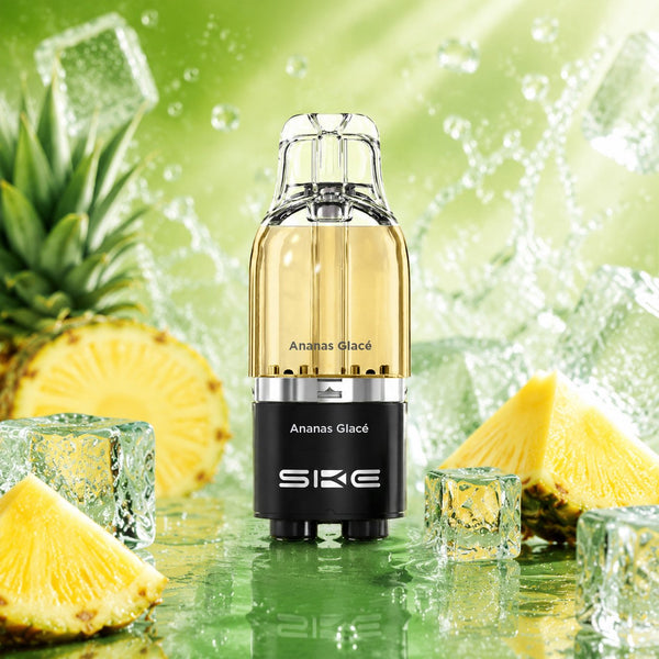 Cartouche SKE CL15000 Ananas Glacé 10ml - 10 mg
