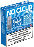 No Cloud Smooth 15mg Kartuschen 2er-Pack Midnight Berry - RELX