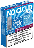 Cartuchos No Cloud Smooth 15mg Pack 2 Red Berry - RELX