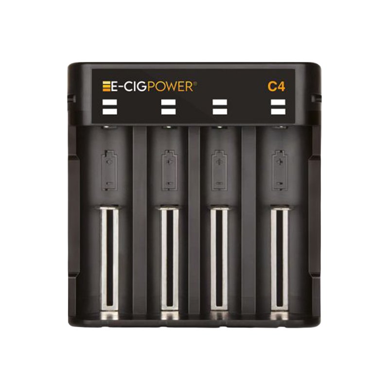 Chargeur C4 4 slots USB-C - E-Cig Power - vue 1 - chargeur 4 slots