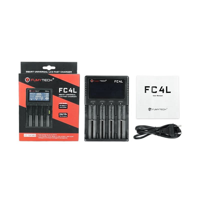 Chargeur FC4L 4 slots - Fumytech - vue 3 - chargeur 4 slots