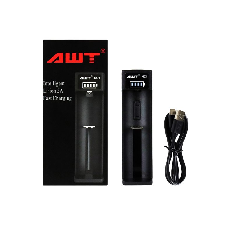 Chargeur NC1 1 slot USB-C - AWT - vue 2 - chargeur 1 slot