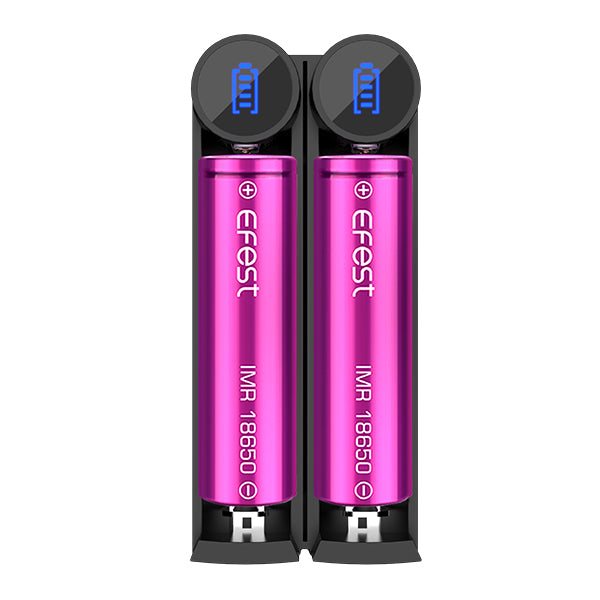 Chargeur Slim K2 2 slots - Efest vue officielle 1
