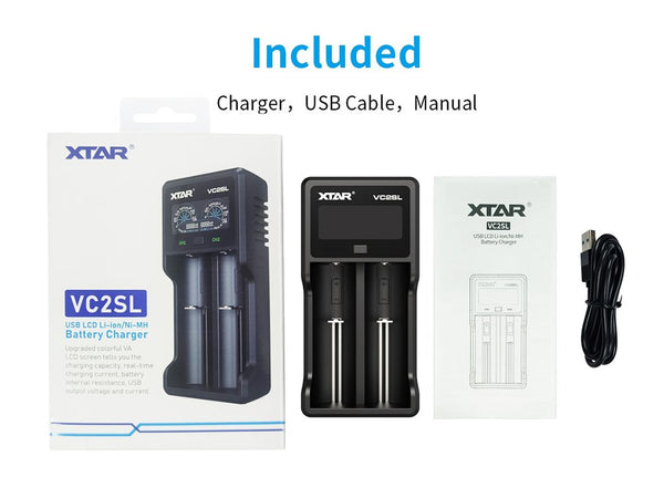 Chargeur VC2SL 2 slots USB-C - XTAR - vue 5 - chargeur 2 slots