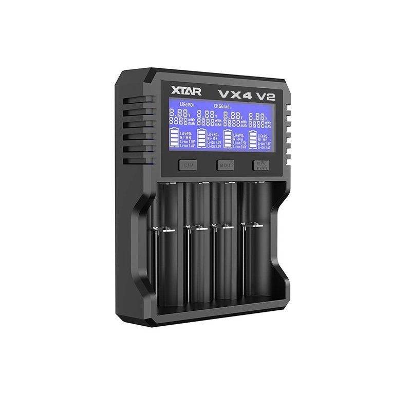 Chargeur VX4 V2 4 slots - XTAR - vue 2 - chargeur 4 slots