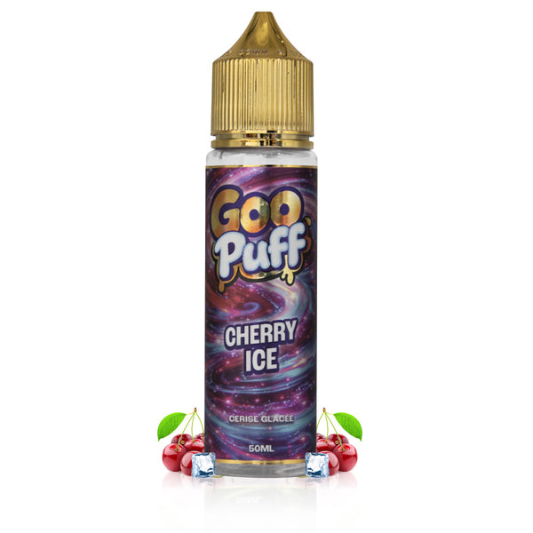 E-liquide Cherry Ice 50ml Goo Puff Guilab - cerise et fraîcheur