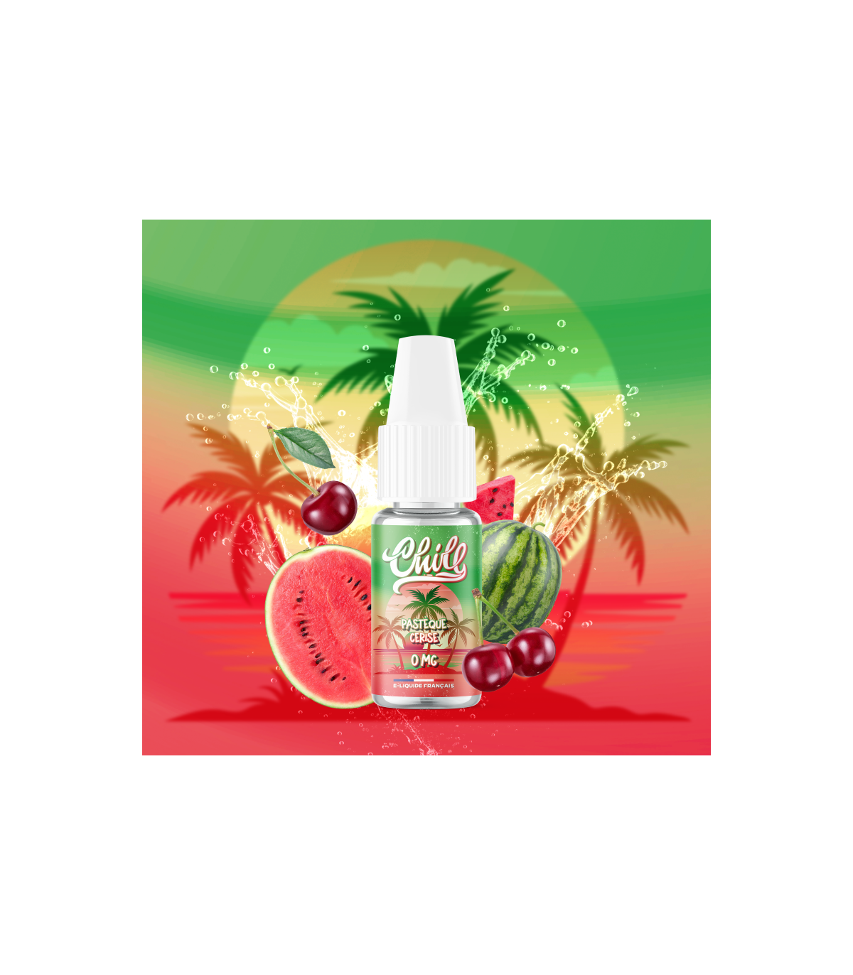 E-liquide CHILL - Pastèque Cerise 10ML