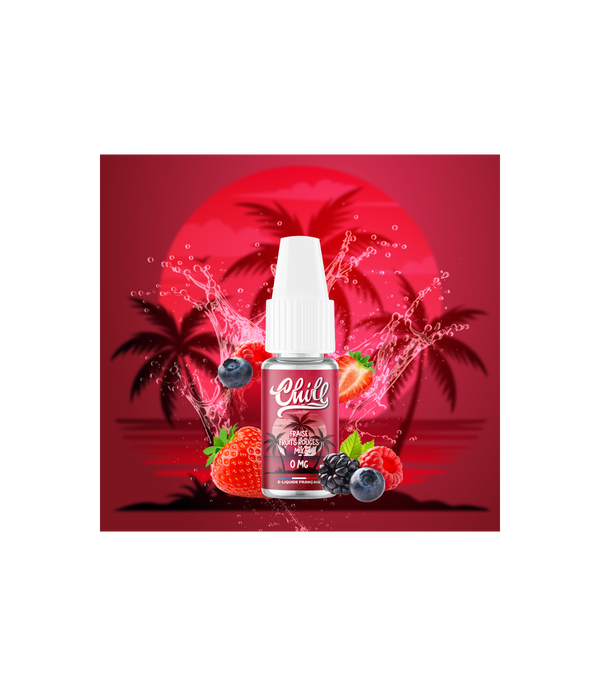 CHILL - Fraise Fruits Rouges Mix 10ML - LP VAPOR - Cigarette Électronique & Vape | Alliancetech.fr