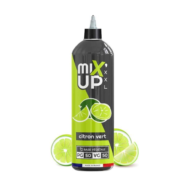 E-Liquide Mixup XXL Citron vert 1 litre 0mg - Sans Nicotine, Base 50/50 | Alliancetech.fr