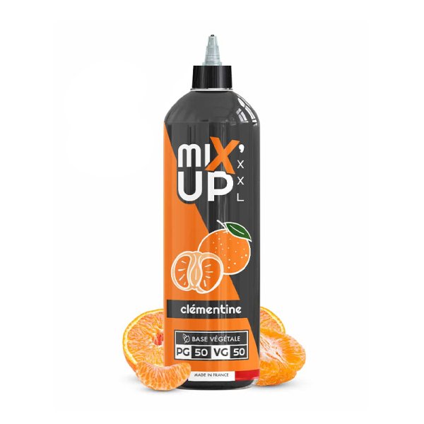E-Liquide Mixup XXL Cl&eacute;mentine 1 litre 0mg - Sans Nicotine, Base 50/50 | Alliancetech.fr