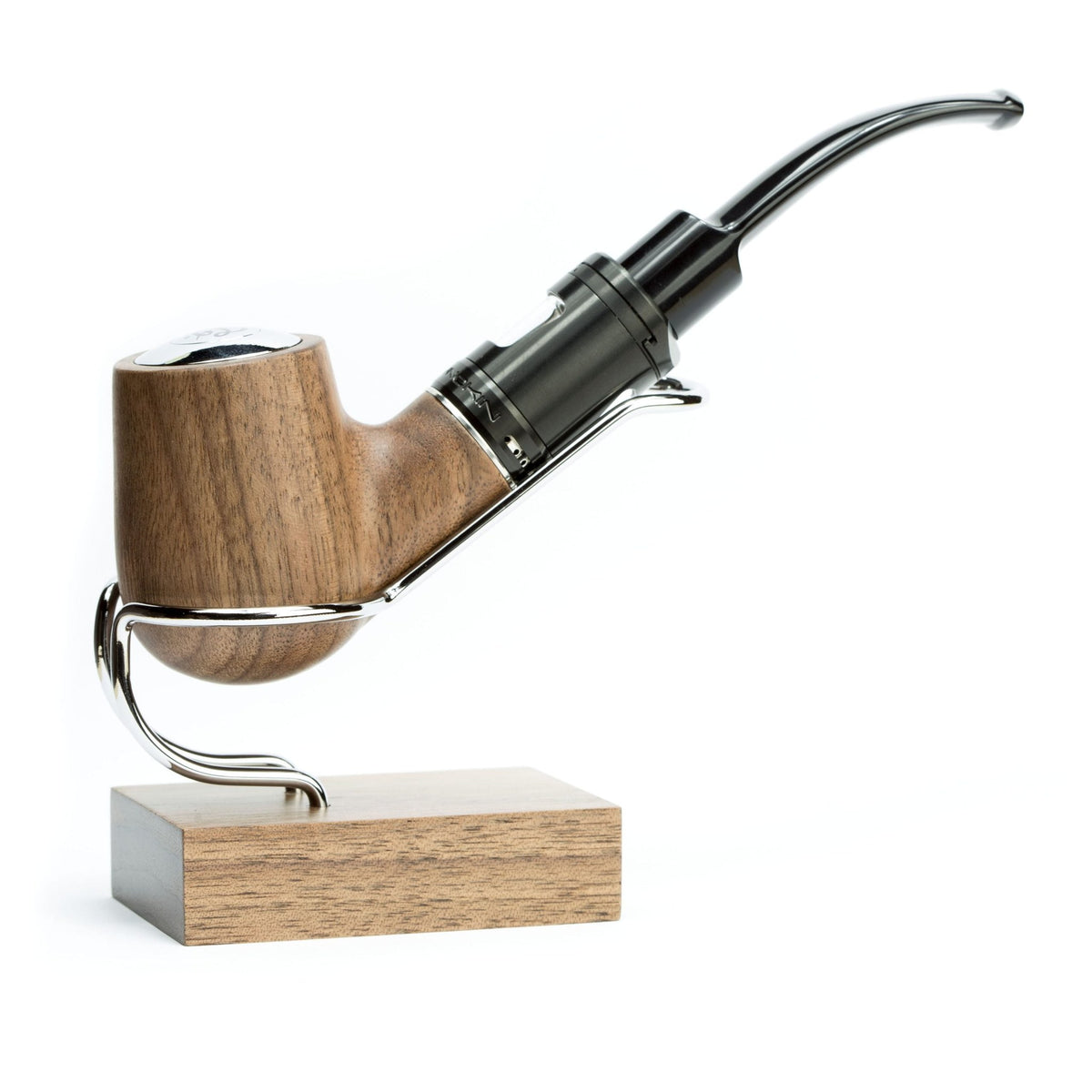 Coffret E-Pipe Bent 18350 Noyer - Créavap