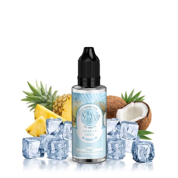 Concentré Ananas Coco Frais 30ml - Le Petit Verger - arôme concentré DIY