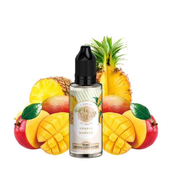 Concentré Ananas Mangue 30ml - Le Petit Verger - arôme concentré DIY