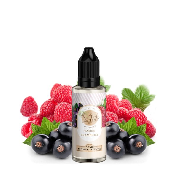 Concentré Cassis Framboise 30ml - Le Petit Verger - arôme concentré DIY