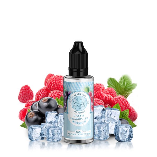 Concentré Cassis Framboise Frais 30ml - Le Petit Verger - arôme concentré DIY