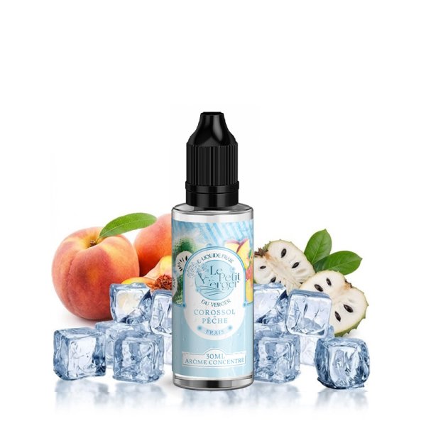 Concentré Corossol Pêche Frais 30ml - Le Petit Verger - arôme concentré DIY