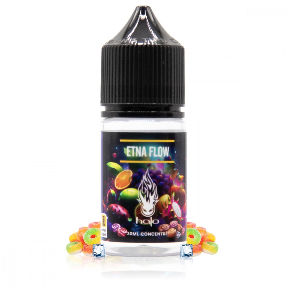 Concentré Etna Flow 30ml - Halo - Bonbons, Multifruits, Fraîcheur