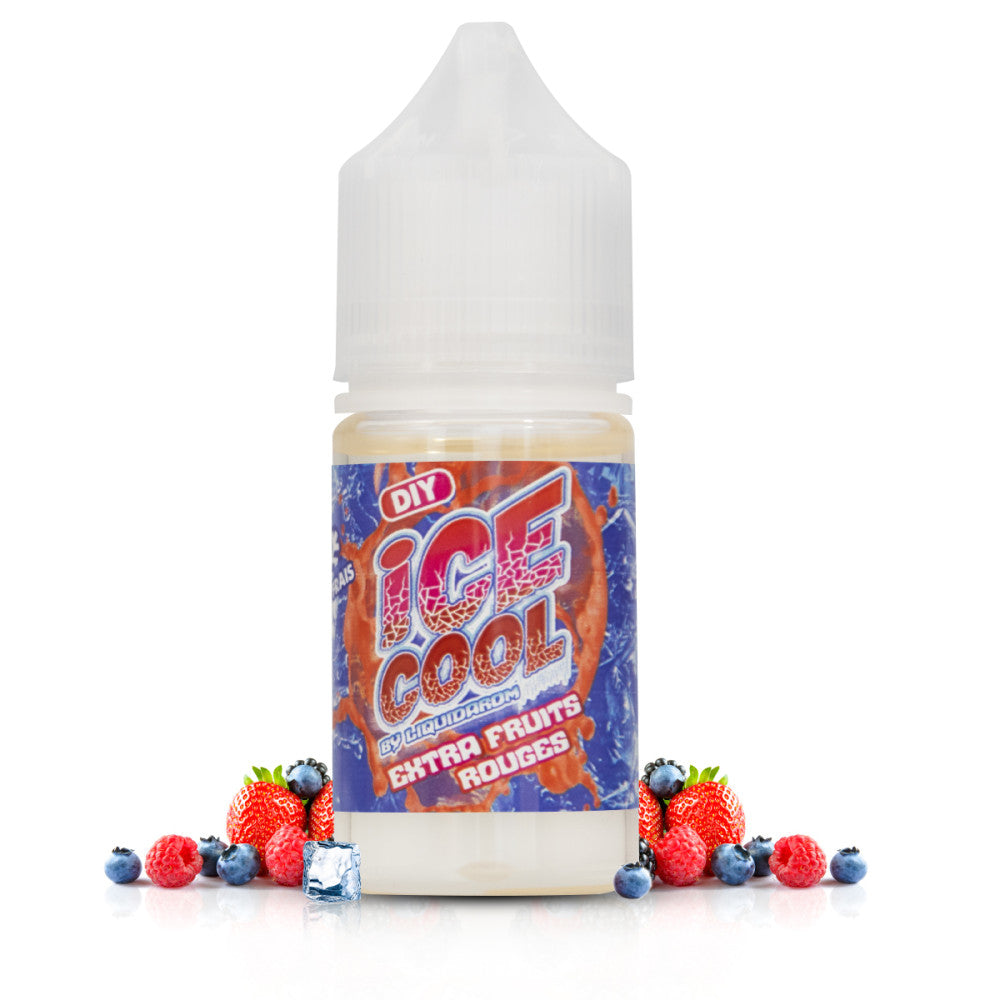 Concentré Ice Cool Extra Fruits Rouges 30ml DIY Liquidarom, arôme pour e-liquide