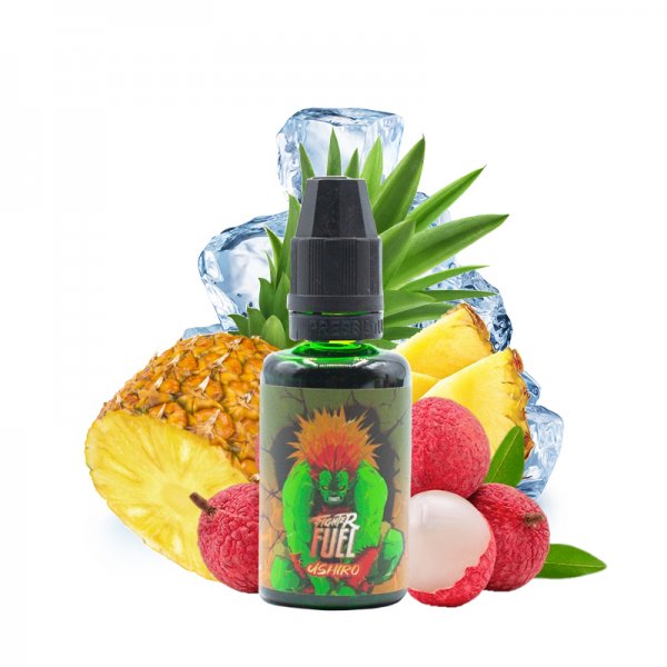 Concentré Ushiro 30ml Fighter Fuel - arôme ananas et litchi