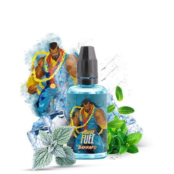 Concentré Barrako 30ml Fighter Fuel - arôme menthe glaciale