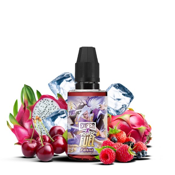 Concentré Katana 30ml Fighter Fuel - arôme fruit du dragon et energy drink