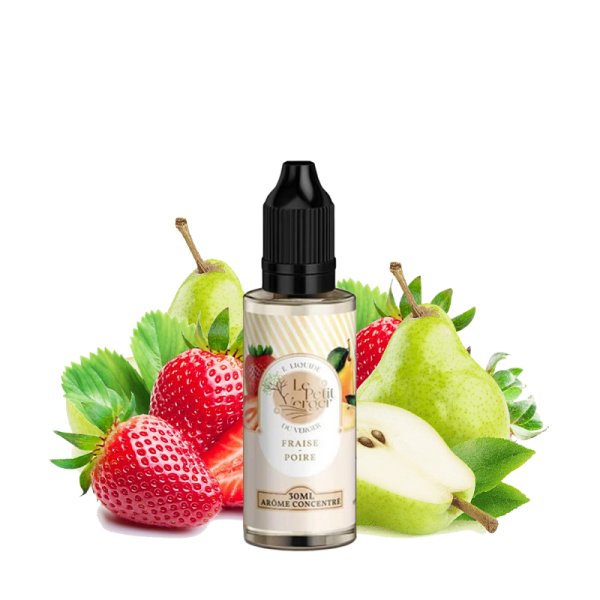 Concentré Fraise Poire 30ml - Le Petit Verger - arôme concentré DIY