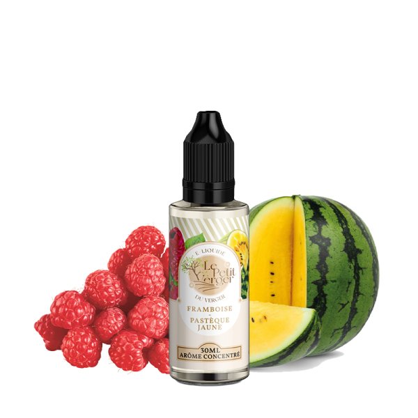 Concentré Framboise Pastèque Jaune 30ml - Le Petit Verger - arôme concentré DIY