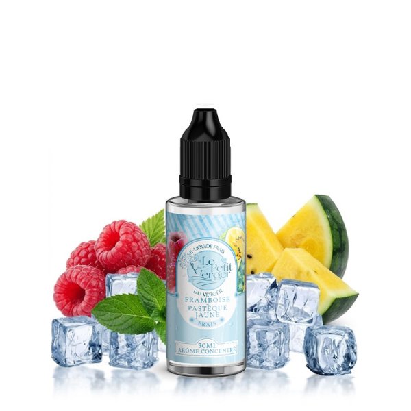 Concentré Framboise Pastèque Jaune Frais 30ml - Le Petit Verger - arôme concentré DIY