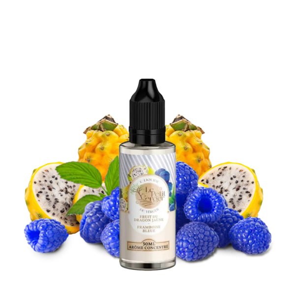 Concentré Fruit du Dragon Jaune Framboise Bleue 30ml - Le Petit Verger - arôme concentré DIY