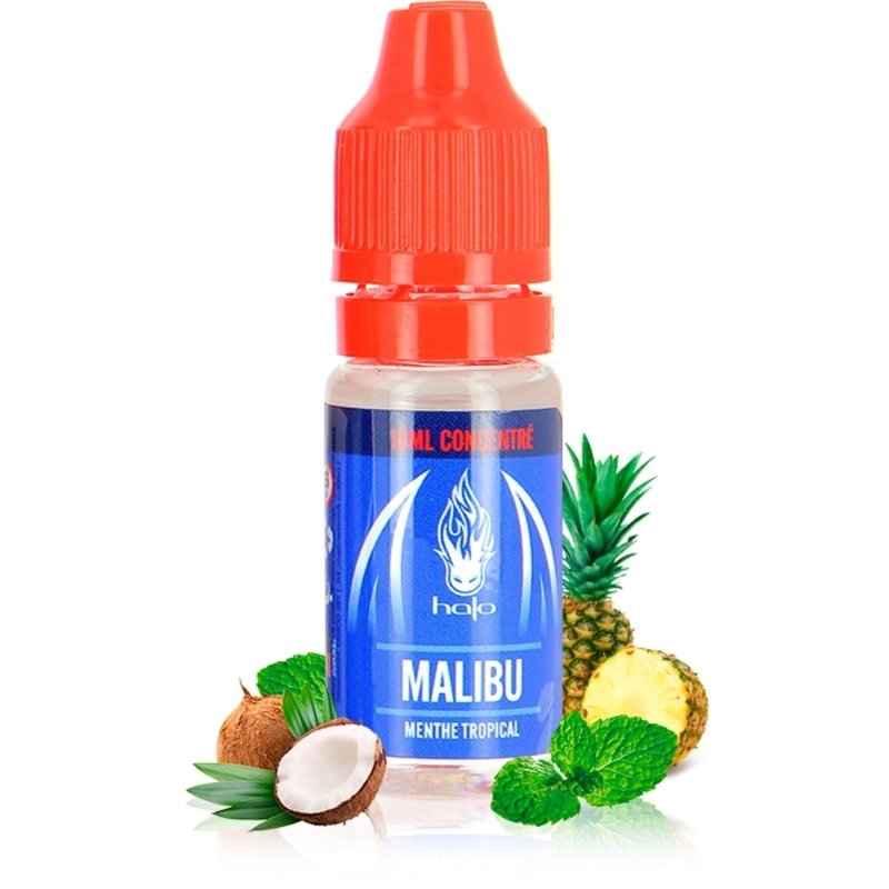 Concentré Malibu 10ml - Halo - Ananas, Noix de coco, Menthe