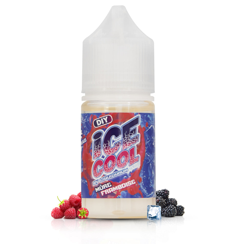 Concentré Ice Cool Mûre Framboise 30ml DIY Liquidarom, arôme pour e-liquide