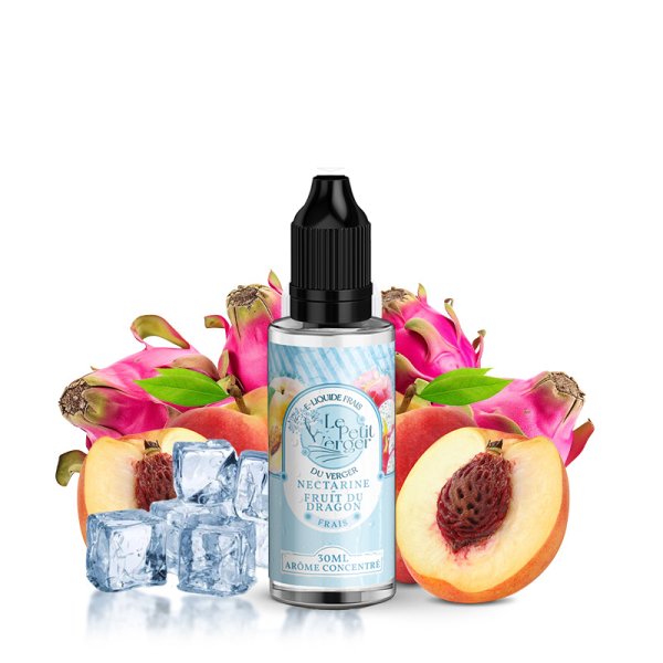 Concentré Nectarine Fruit du dragon Frais 30ml - Le Petit Verger - arôme concentré DIY