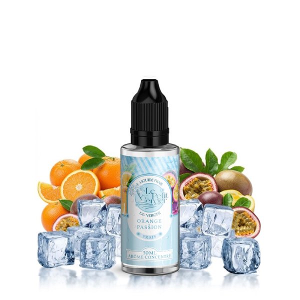 Concentré Orange Passion Frais 30ml - Le Petit Verger - arôme concentré DIY