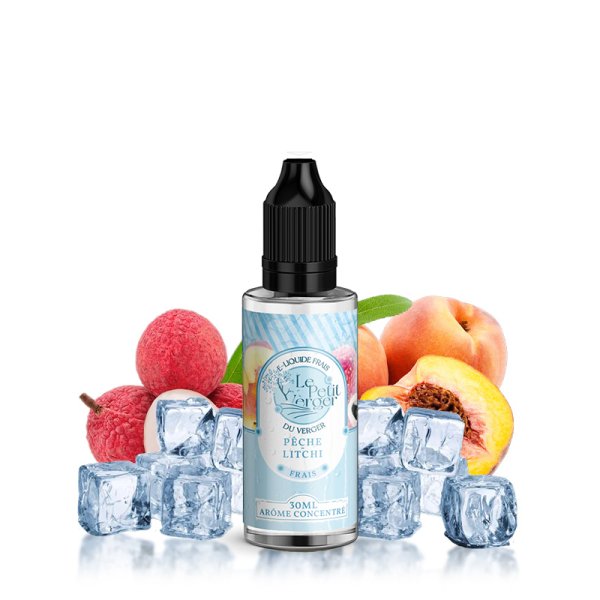 Concentré Peche Litchi Frais 30ml - Le Petit Verger - arôme concentré DIY