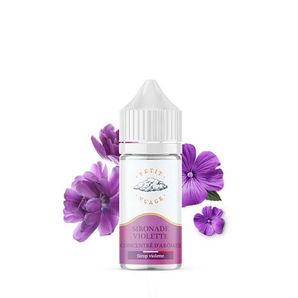 Concentré Sironade Violette 30ml - Petit Nuage - arôme concentré DIY