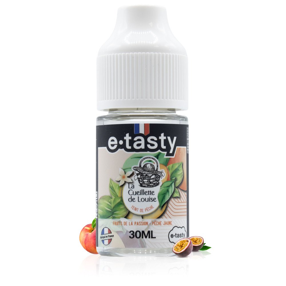 Concentré Teint de Pêche 30ml La Cueillette de Louise - E-Tasty - e-liquide E-Tasty