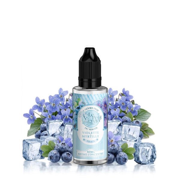 Concentré Violette Myrtille Frais 30ml - Le Petit Verger - arôme concentré DIY