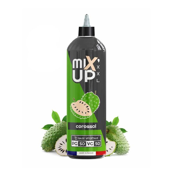 E-Liquide Mixup XXL Corossol 1 litre 0mg - Sans Nicotine, Base 50/50 | Alliancetech.fr