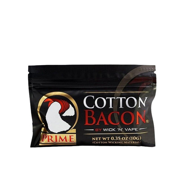Cotton Bacon Prime - Wick'N'Vape - sachet Cotton Bacon Prime vue de face