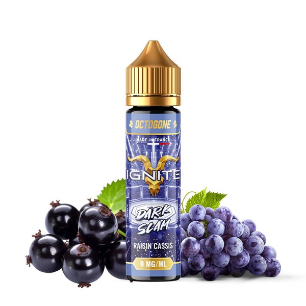 E-liquide Dark Slam 50ml Octogone Ignite - saveurs raisin, cassis
