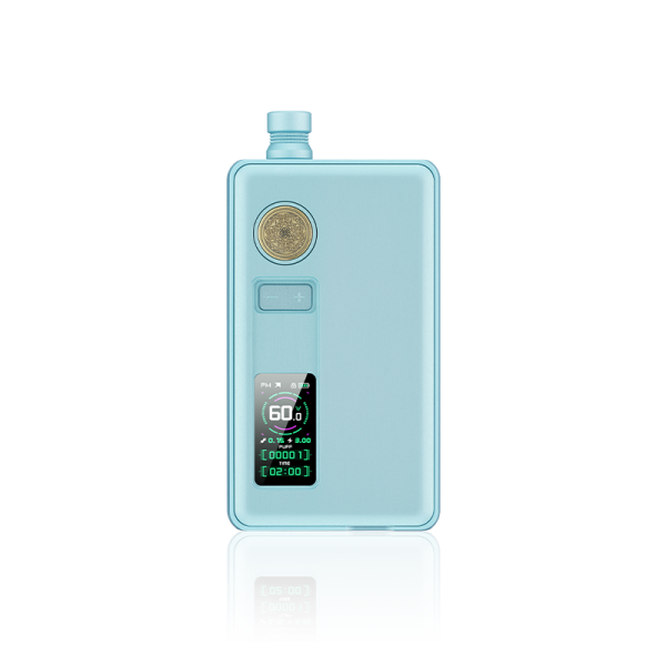 Kit DotAIO V3 Dotmod couleur Seafoam Blue - pack complet 3.7ml 18650