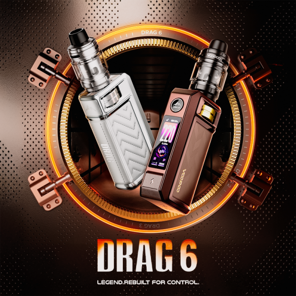 Kit Drag 6 220W 4400mAh 5ml Voopoo - vue 9