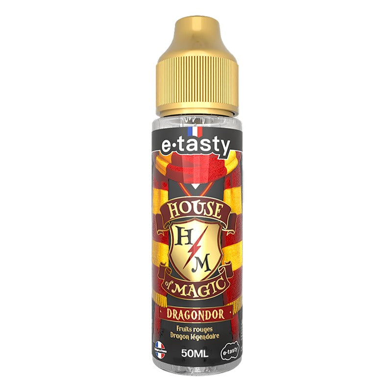 E-liquide Dragondor 50ml House of Magic E-Tasty - saveurs fruits rouges et fruit du dragon