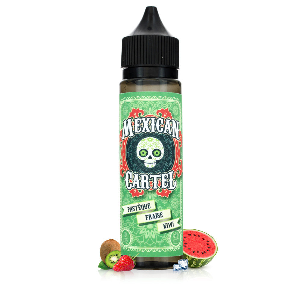 Pastèque Fraise Kiwi 50ml - Mexican Cartel - Alliancetech.fr