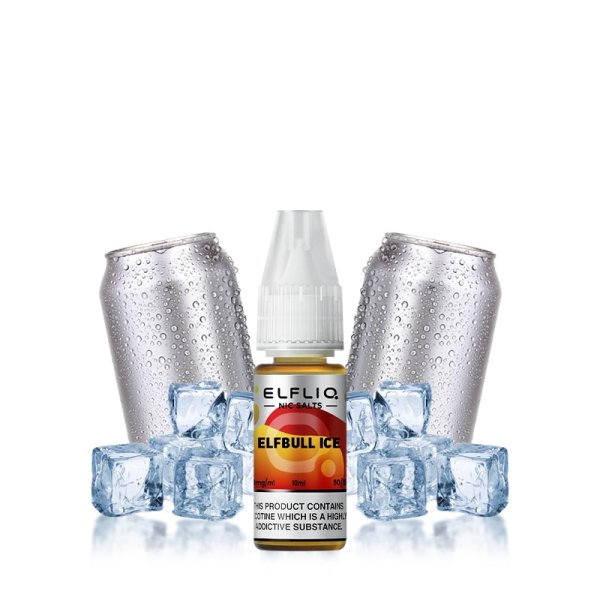 E-liquide Elfliq by Elfbar Elfbull Ice (Elfturbo ice) - Nic Salt 10ml - Sel de nicotine 10mg et 20mg