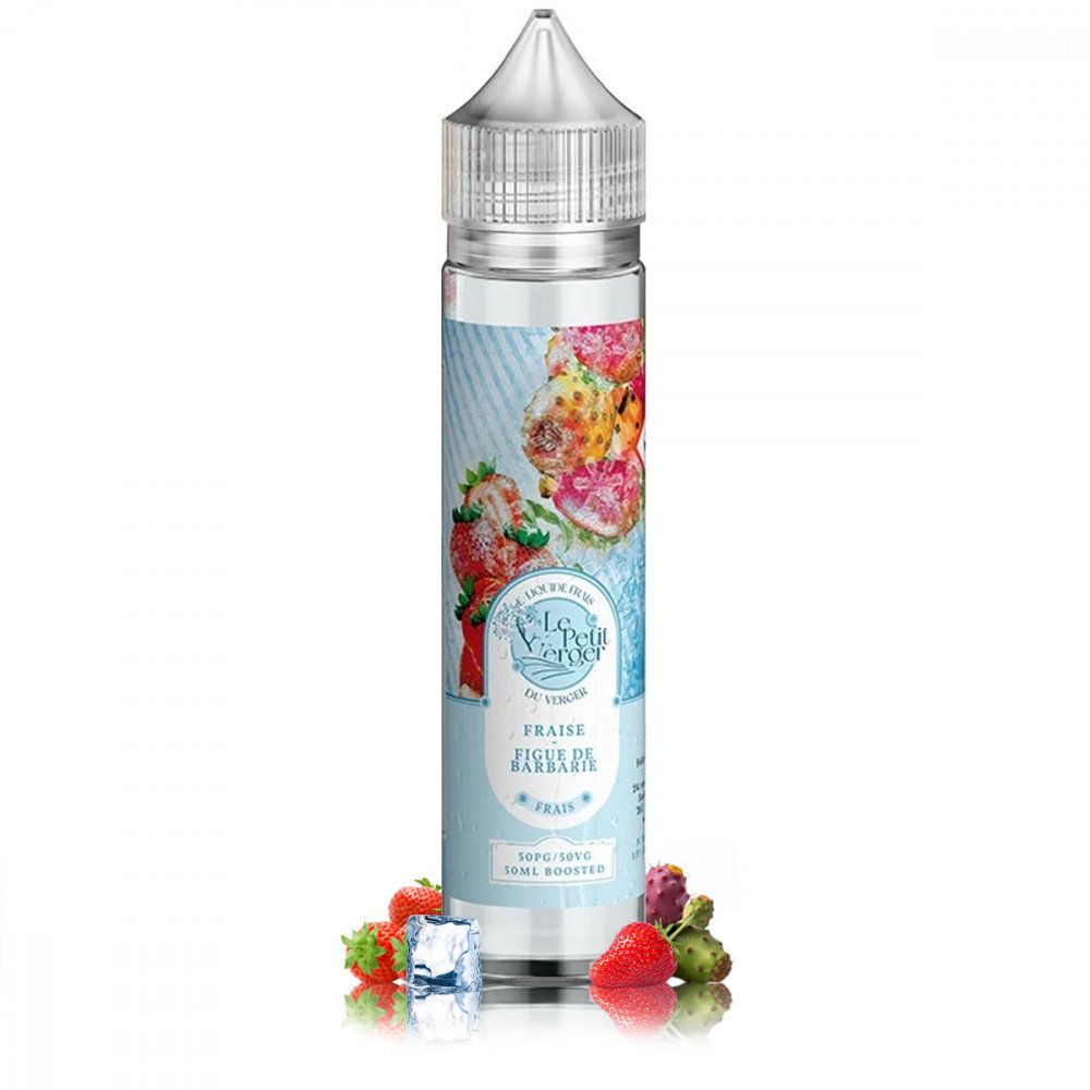 Fraise Figue de Barbarie Frais 50ml - Le Petit Verger - E-liquide Savourea Fraise Figue de Barbarie Frais | Alliancetech.fr