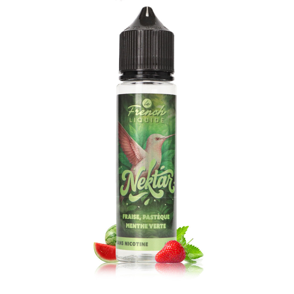 E-liquide Fraise Pastèque Menthe Verte 50ml Nektar
