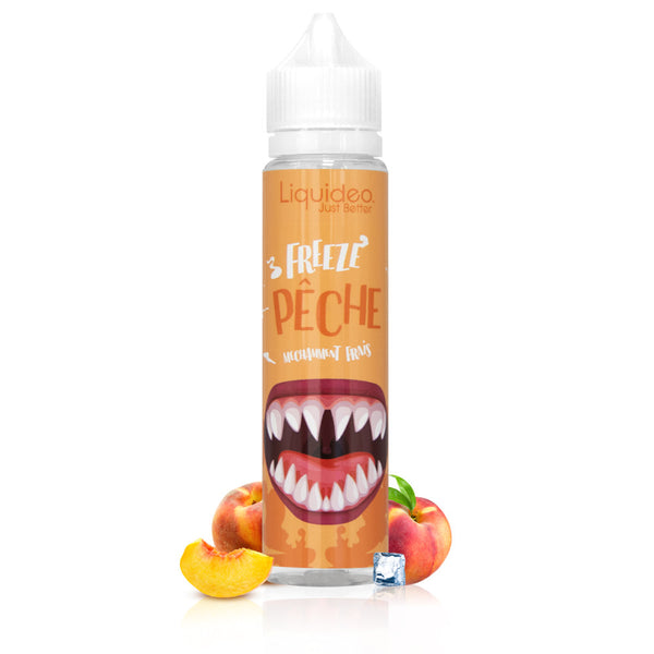 E-liquide Freeze Pêche 50ml Liquideo - pêche fraîche