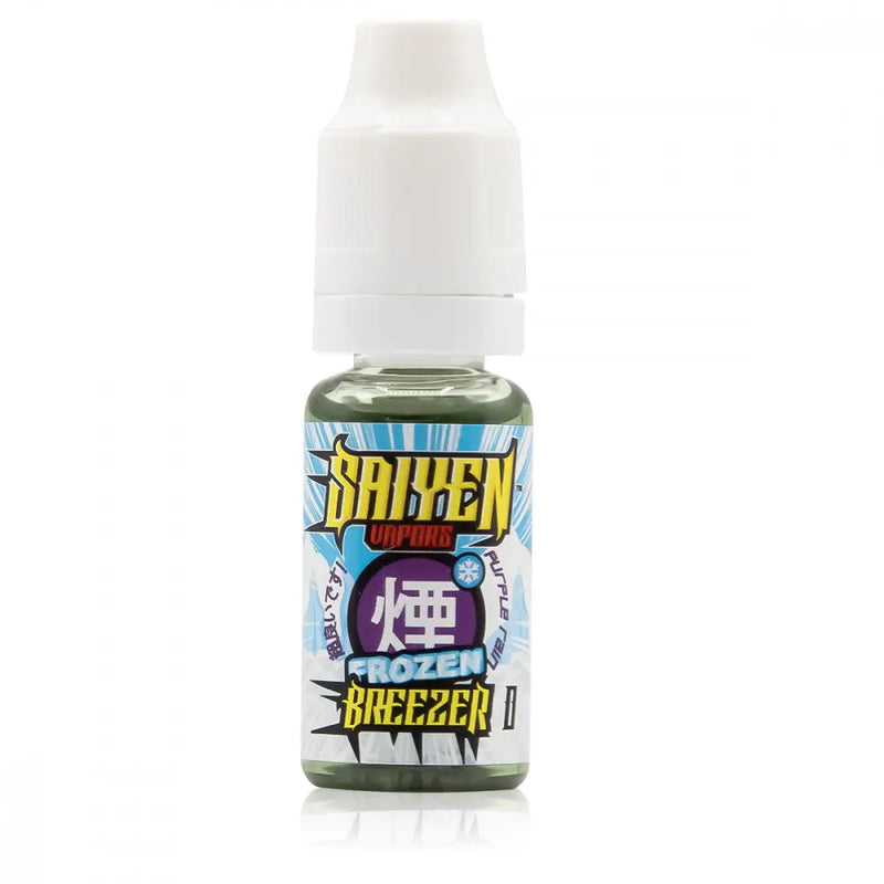 Eliquide Frozen Breezer - Saiyen Vapors - Swoke - Cigarette Électronique & Vape | Alliancetech.fr